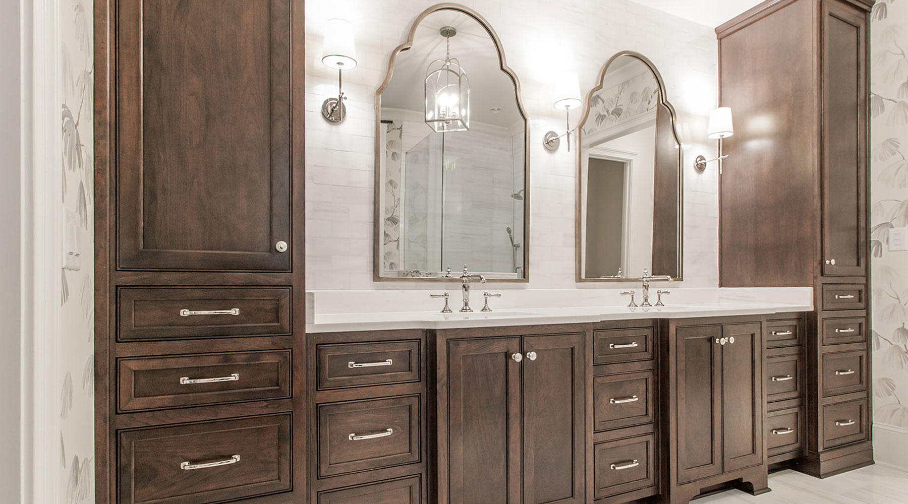 casual bathroom cabinets