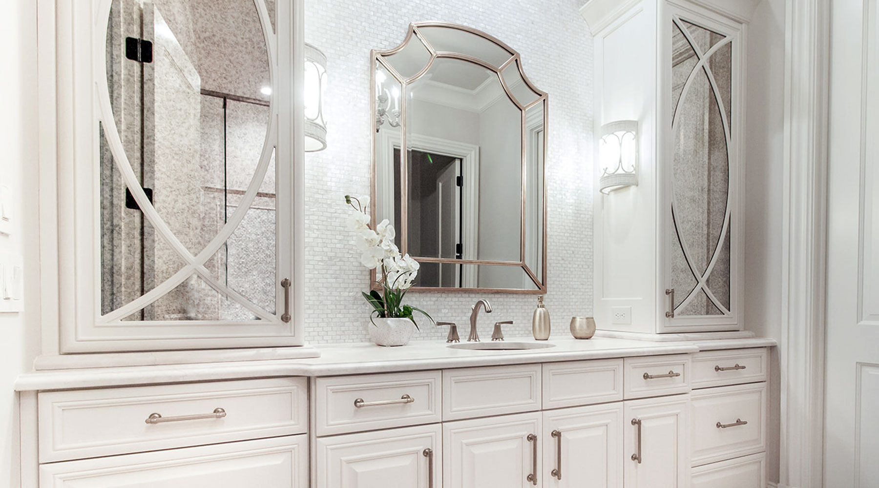 casual bathroom cabinets