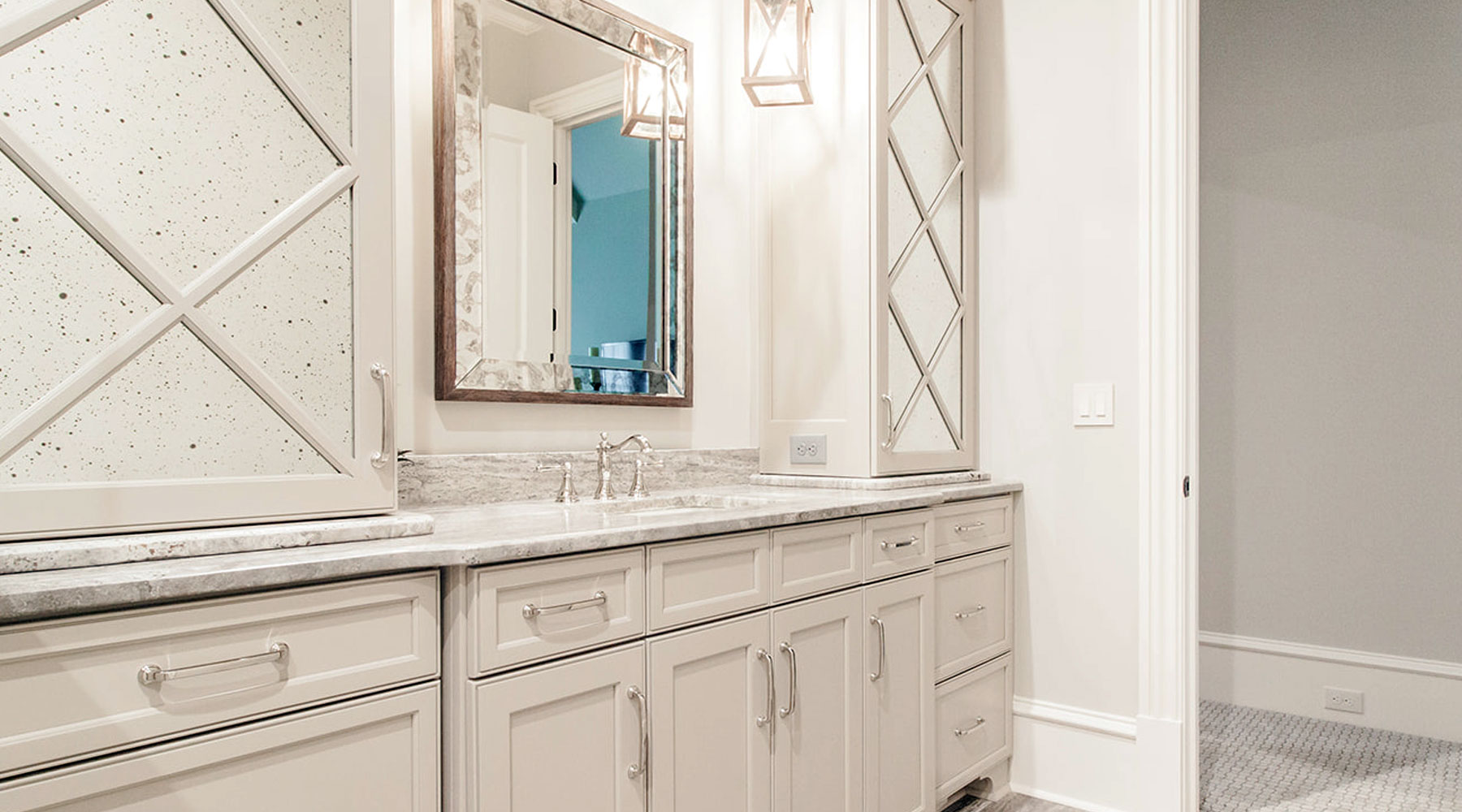 casual bathroom cabinets