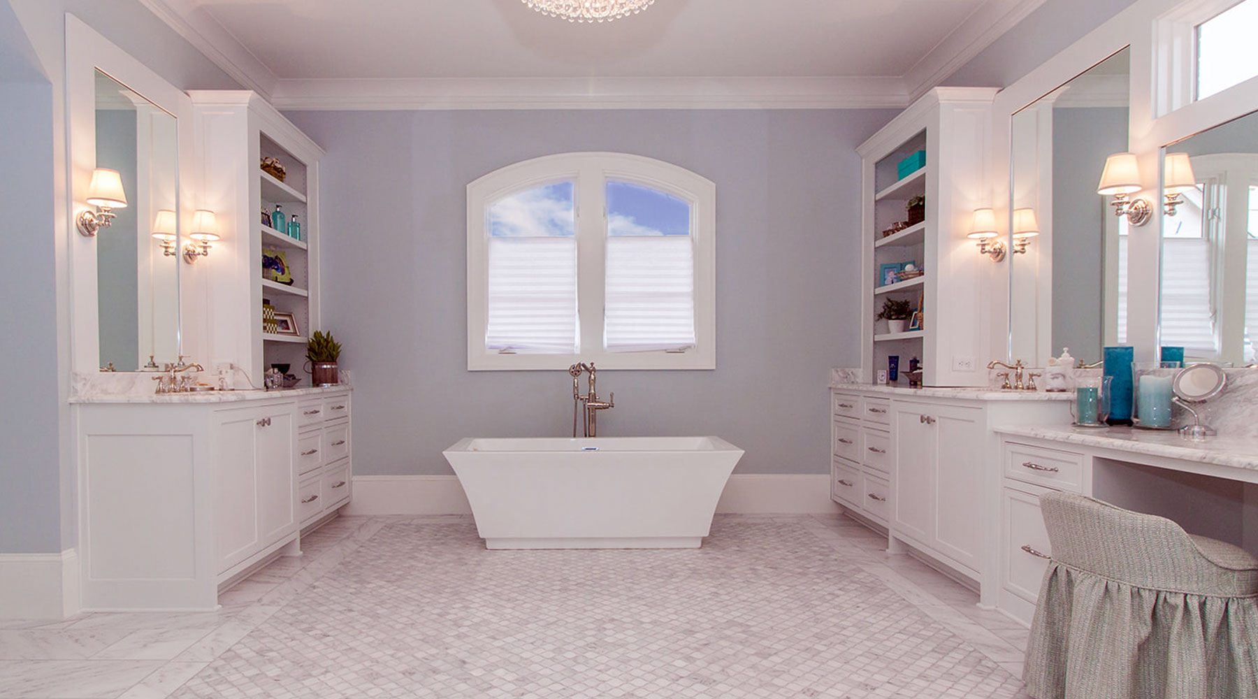 casual bathroom cabinets