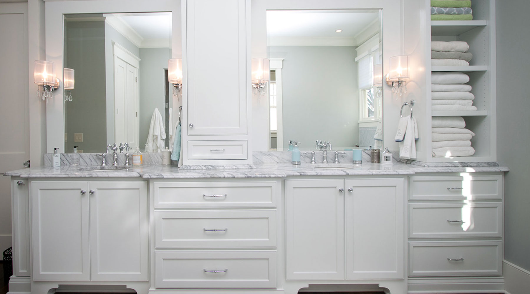master bathroom cabinets